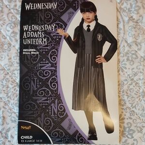 Spirit Wednesday Addams Child Costume - Black and White